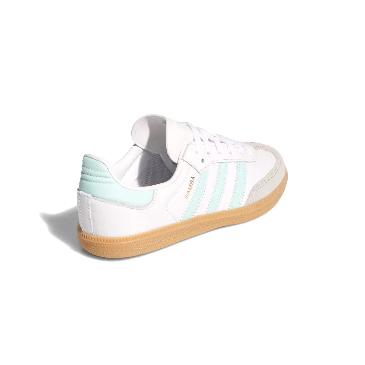 Breathable Mesh Supportive Kids' Samba Og 'Cloud White Semi Flash Aqua'