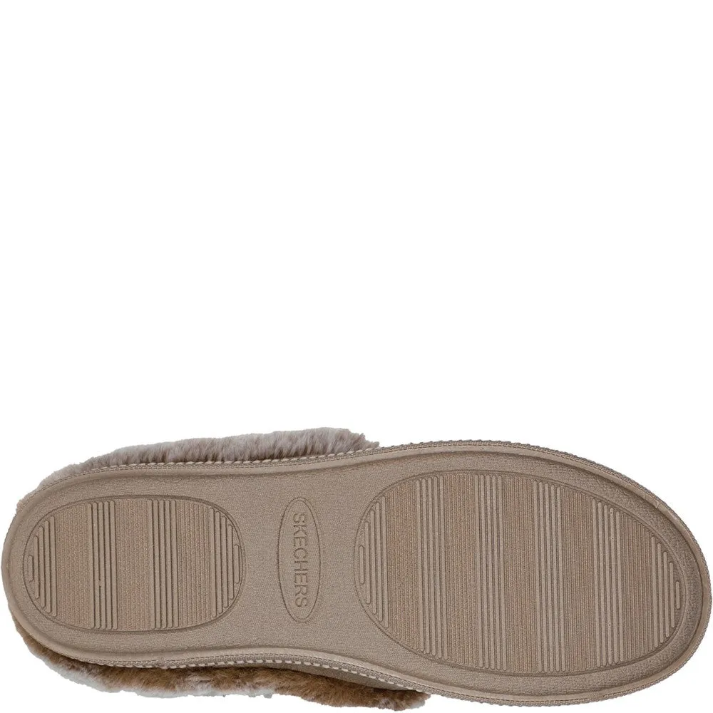 Sustainable Shoes Skechers Cozy Campfire Lovely Life Slippers