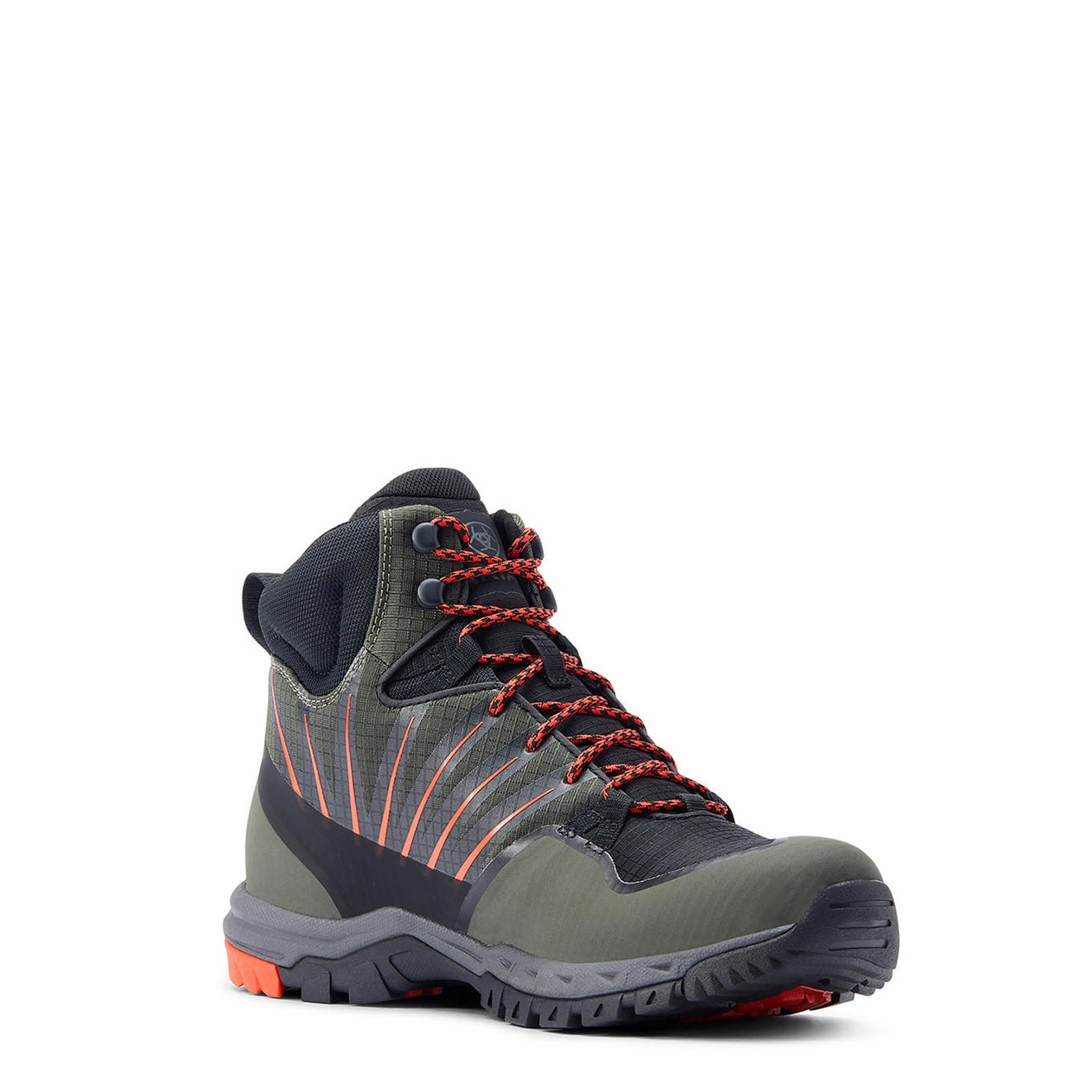 Ariat Womens Skyline Solaris Waterproof Boot Forest / Orange Functional Footwear