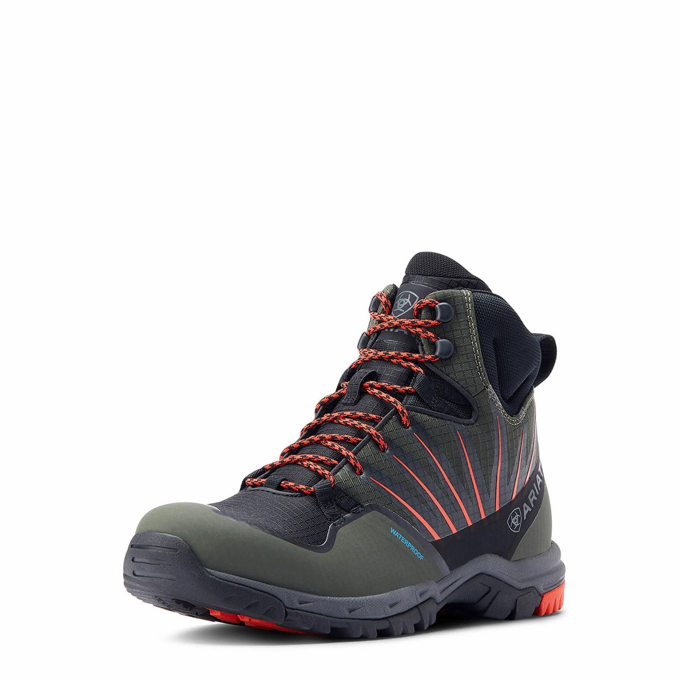 Ariat Womens Skyline Solaris Waterproof Boot Forest / Orange Versatile Footwear