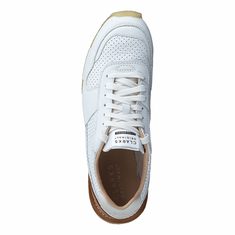 Grippy Traction Torrun White Leather
