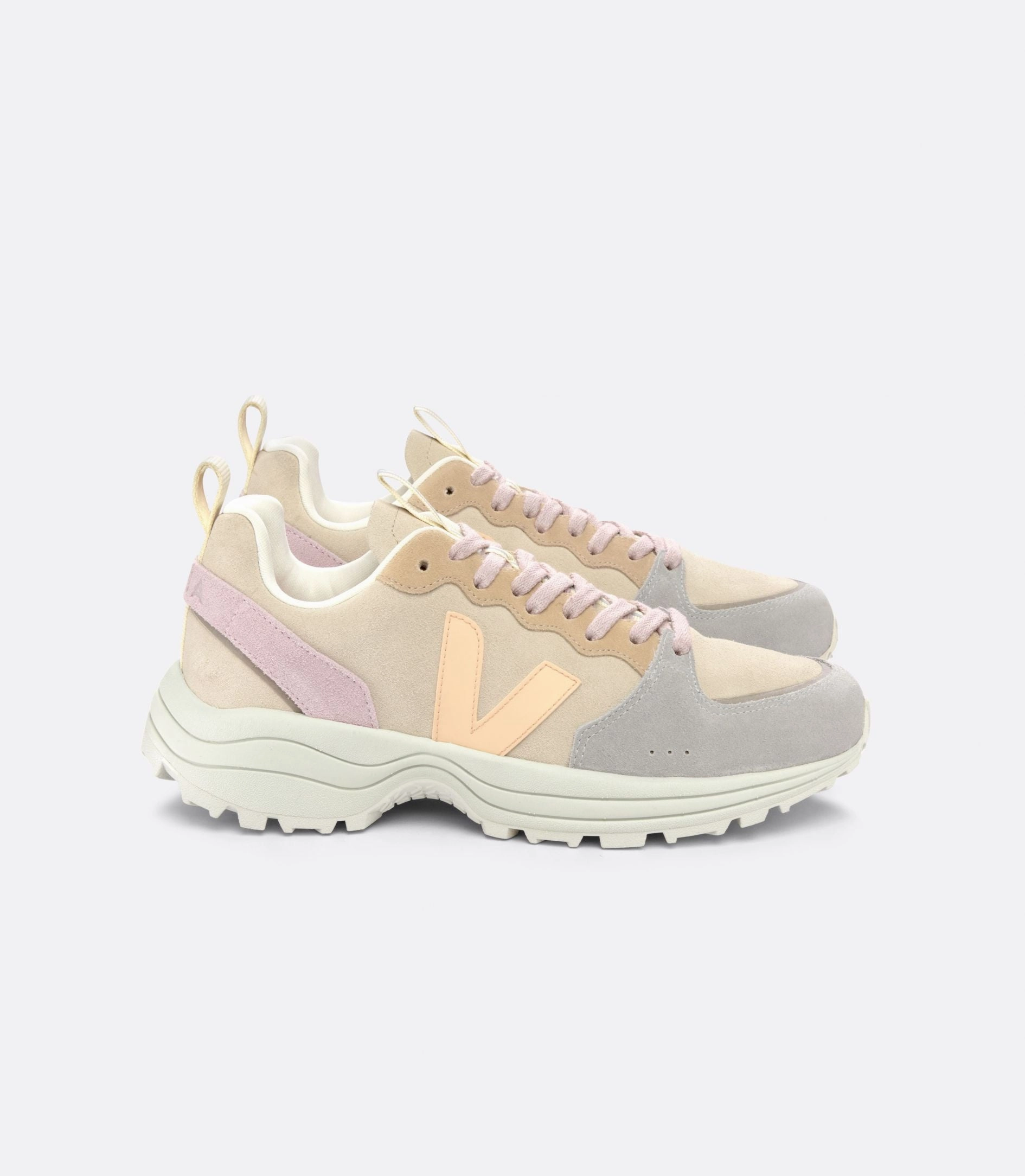 Orthotic Friendly Secure Fit Venturi Vc Suede Almond Peach