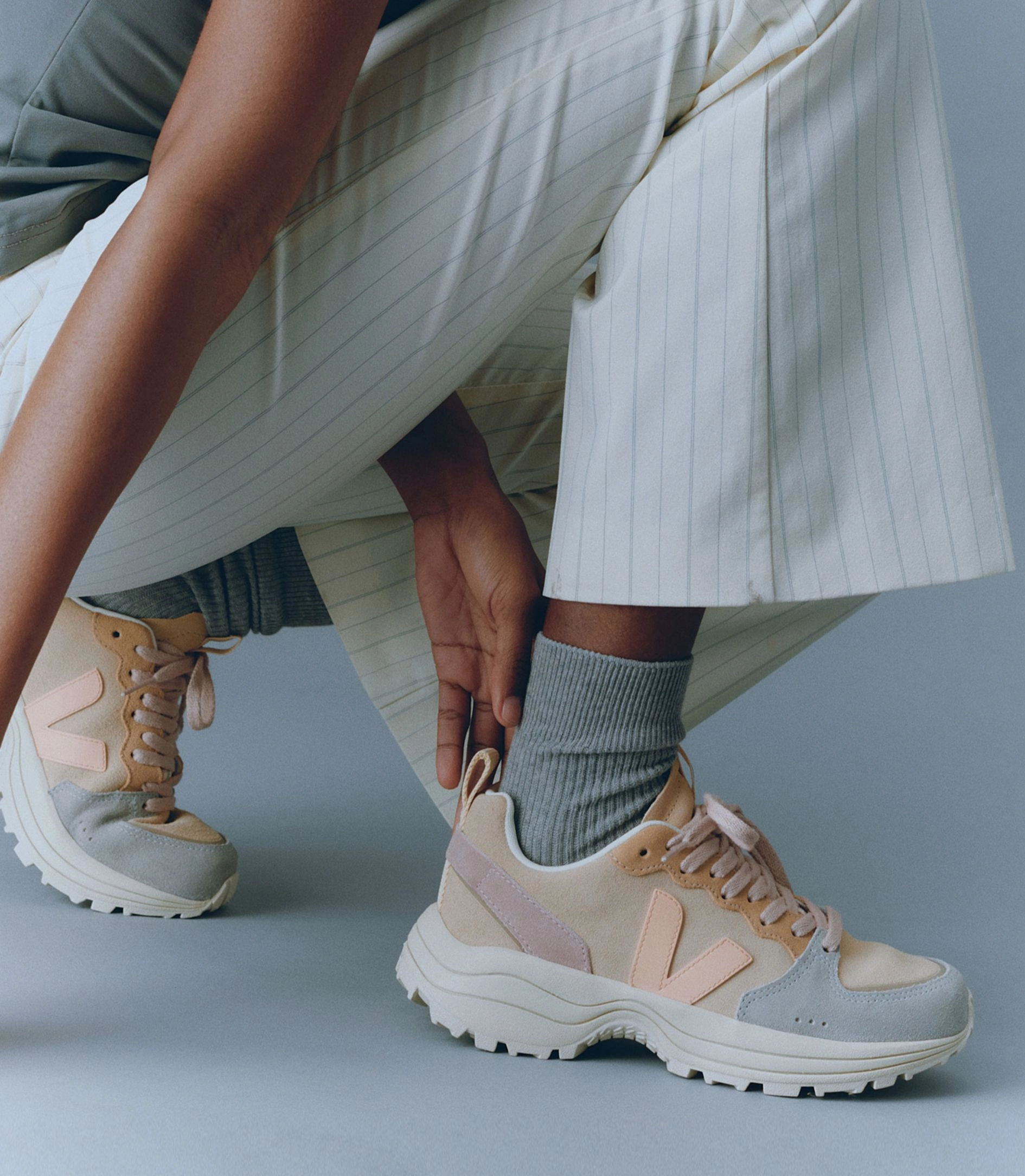 Comfort Shoes Venturi Vc Suede Almond Peach