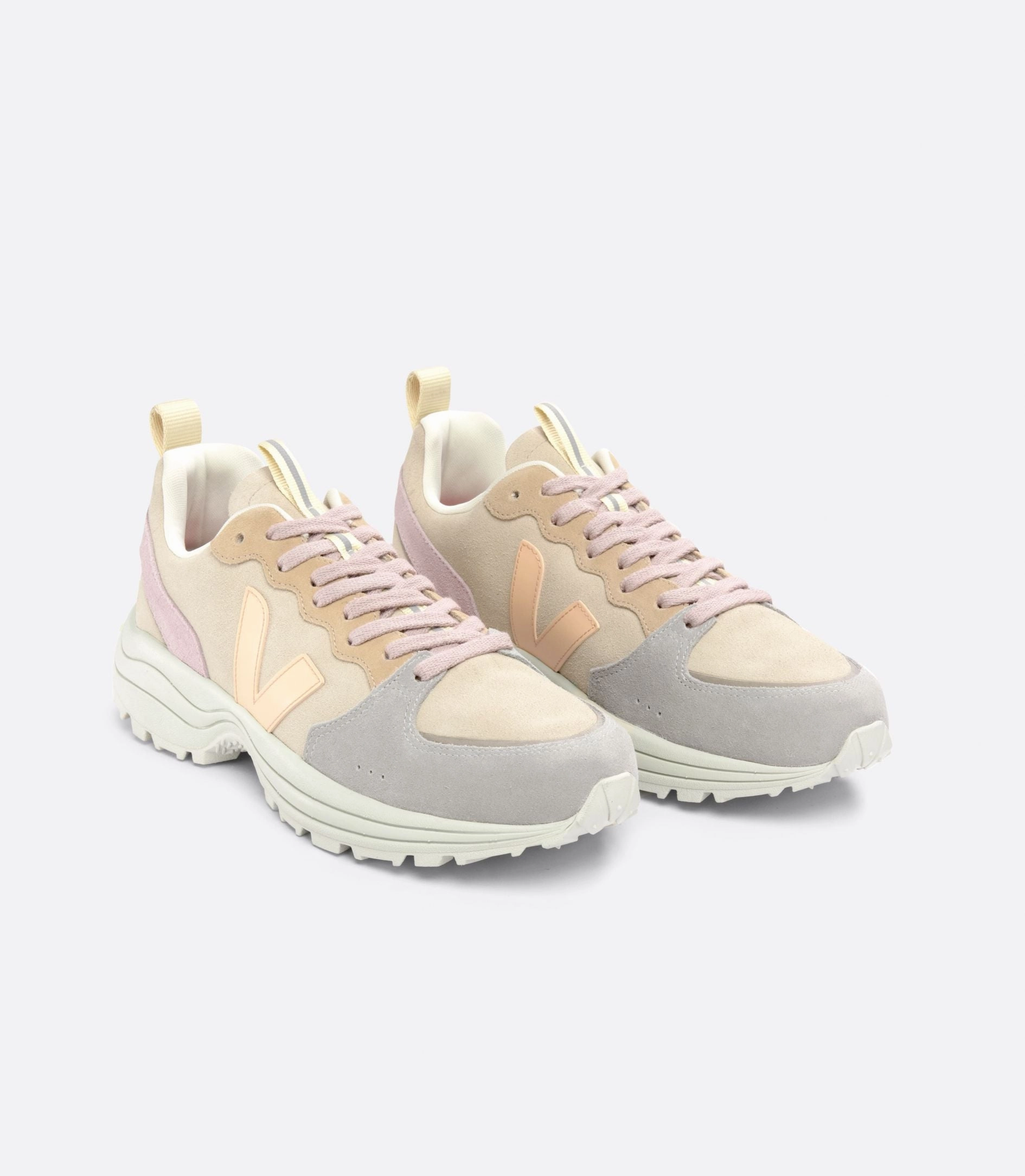 Venturi Vc Suede Almond Peach Ergonomic Sole Grippy Soles