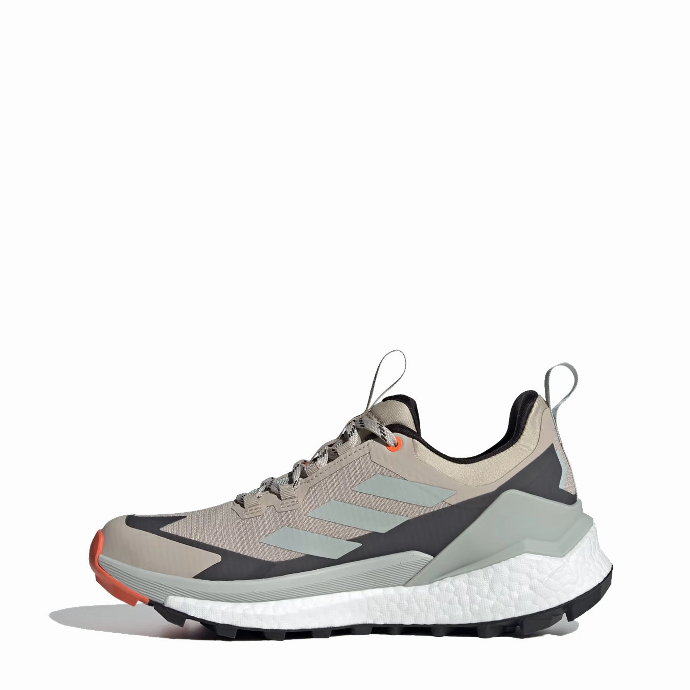 Adidas Terrex Womens Free Hiker 2.0 Low Gore-Tex Wonder Beige / Core Black / Semi Impact Orange Stylish Footwear