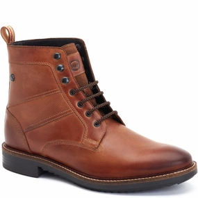 Base London Dickson Pull Up Boots Secure Fit Canvas Shoes