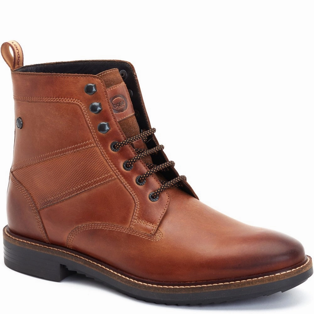 Base London Dickson Pull Up Boots Secure Fit Canvas Shoes