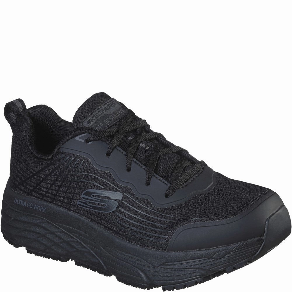 Skechers Workwear Work Relaxed Fit Max Cushioning Elite Trainer Water Resistant