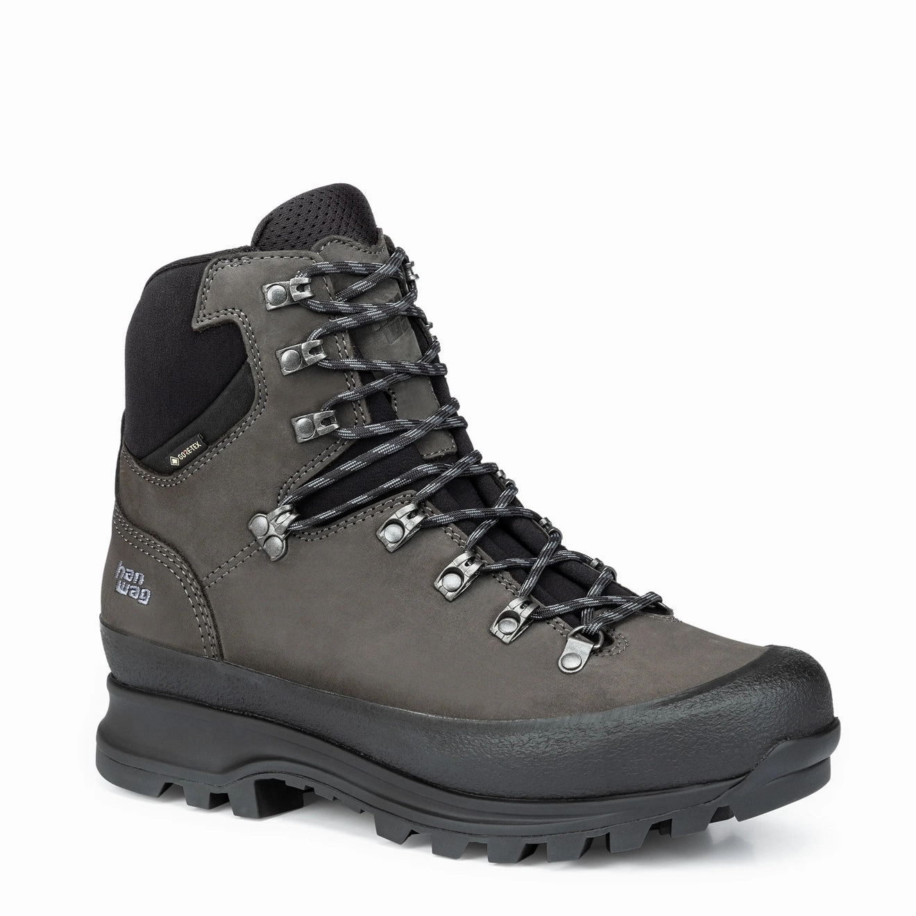 Hanwag Nazcat Ii Gtx Asphalt / Black Standing Shoes Lightweight
