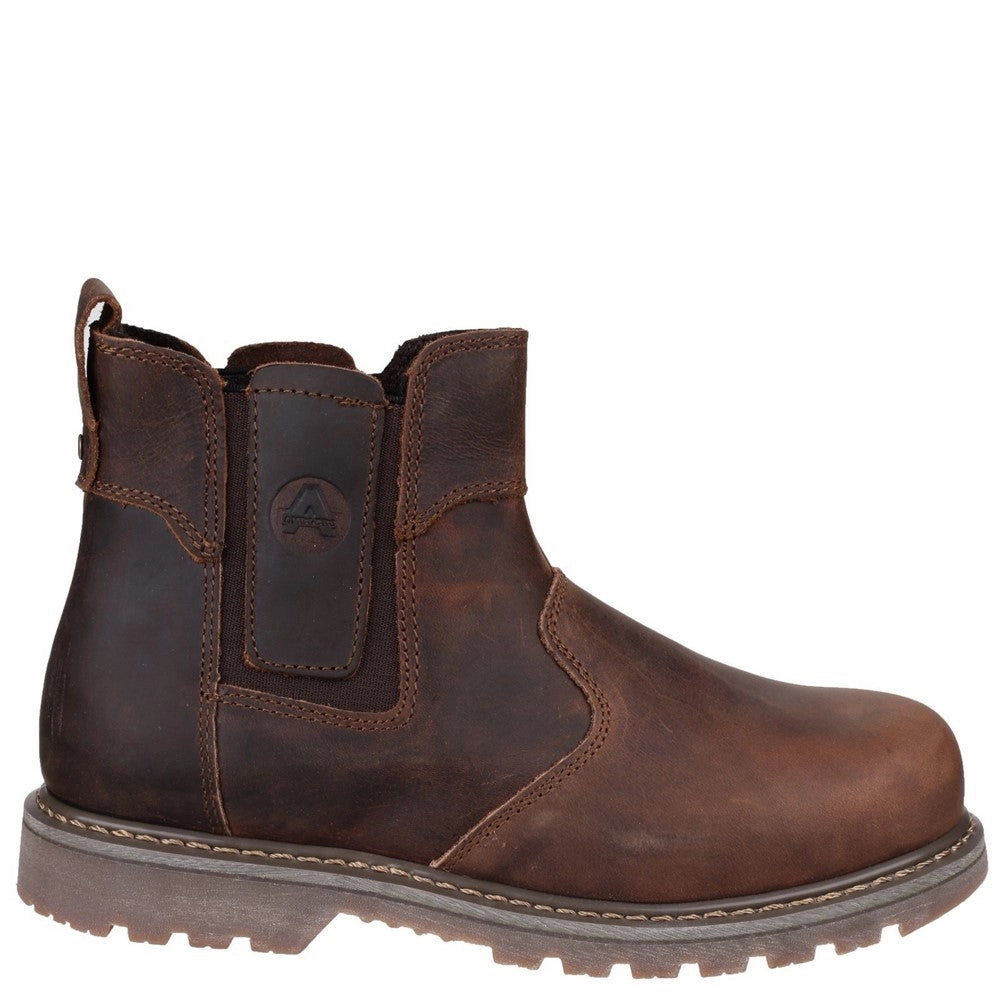 Easy On Off Supportive Shoes Amblers Safety Fs165 Pull-On Safety Dealer