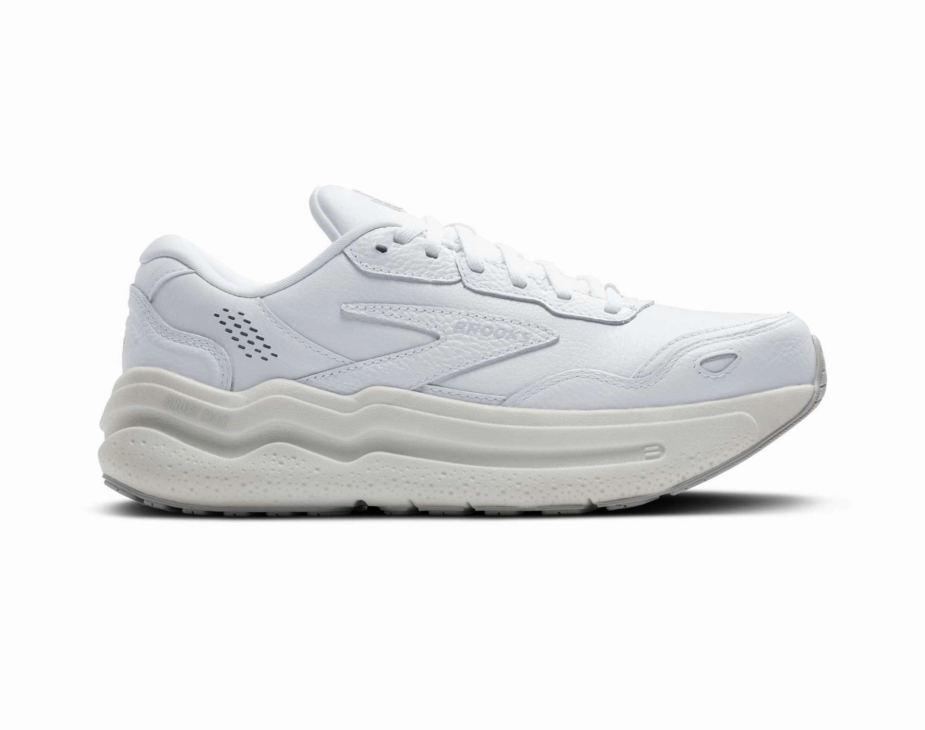 Brooks Ghost Max 2 Leather Womens Wide Relaxed Fit Footwear