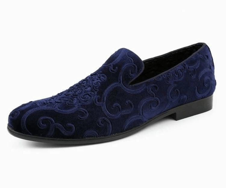Bryant Navy Breathable Mesh Slip On Shoes