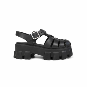 Odor Control Unisex Prada 'Extralight Monolith' Sandal - Women'S 37