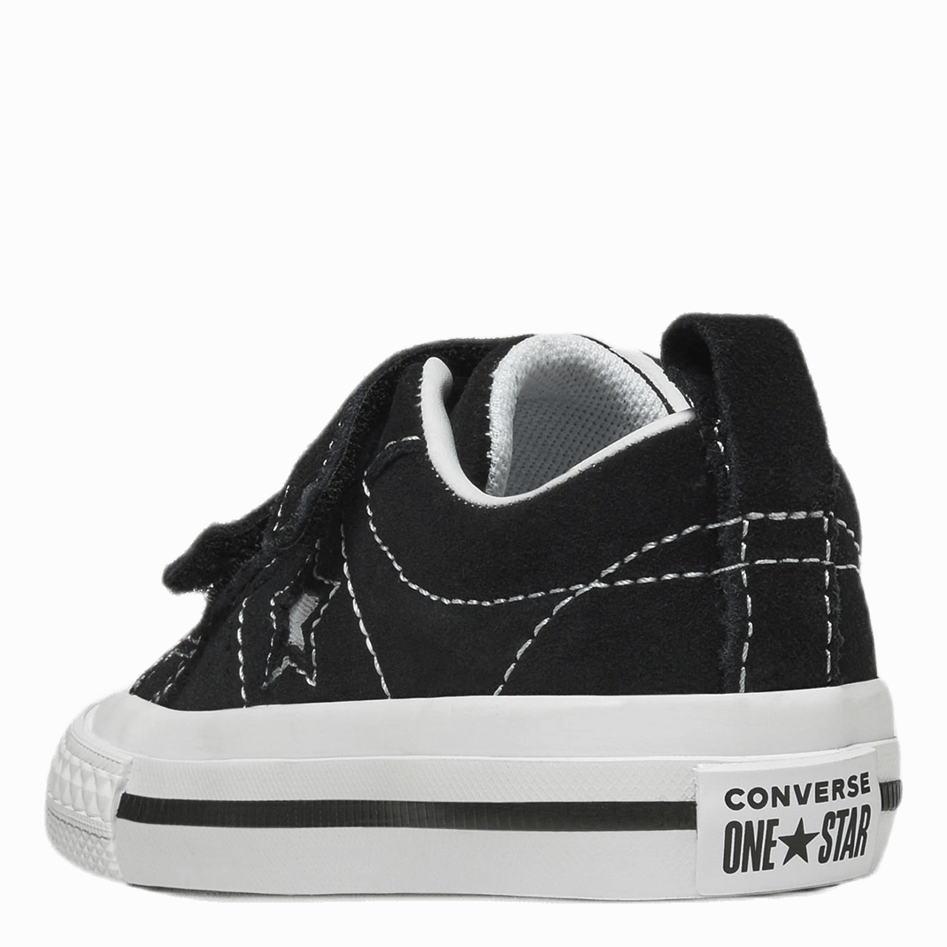 One Star 2V Ox Black Comfort Heel