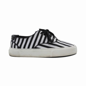Odor Resistant Modern Classic Saint Laurent 'Venice Stripe' Sneakers - Women'S 37.5