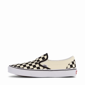U Classic Slip-On Checker Streetwear Footwear Slip Resistant Work