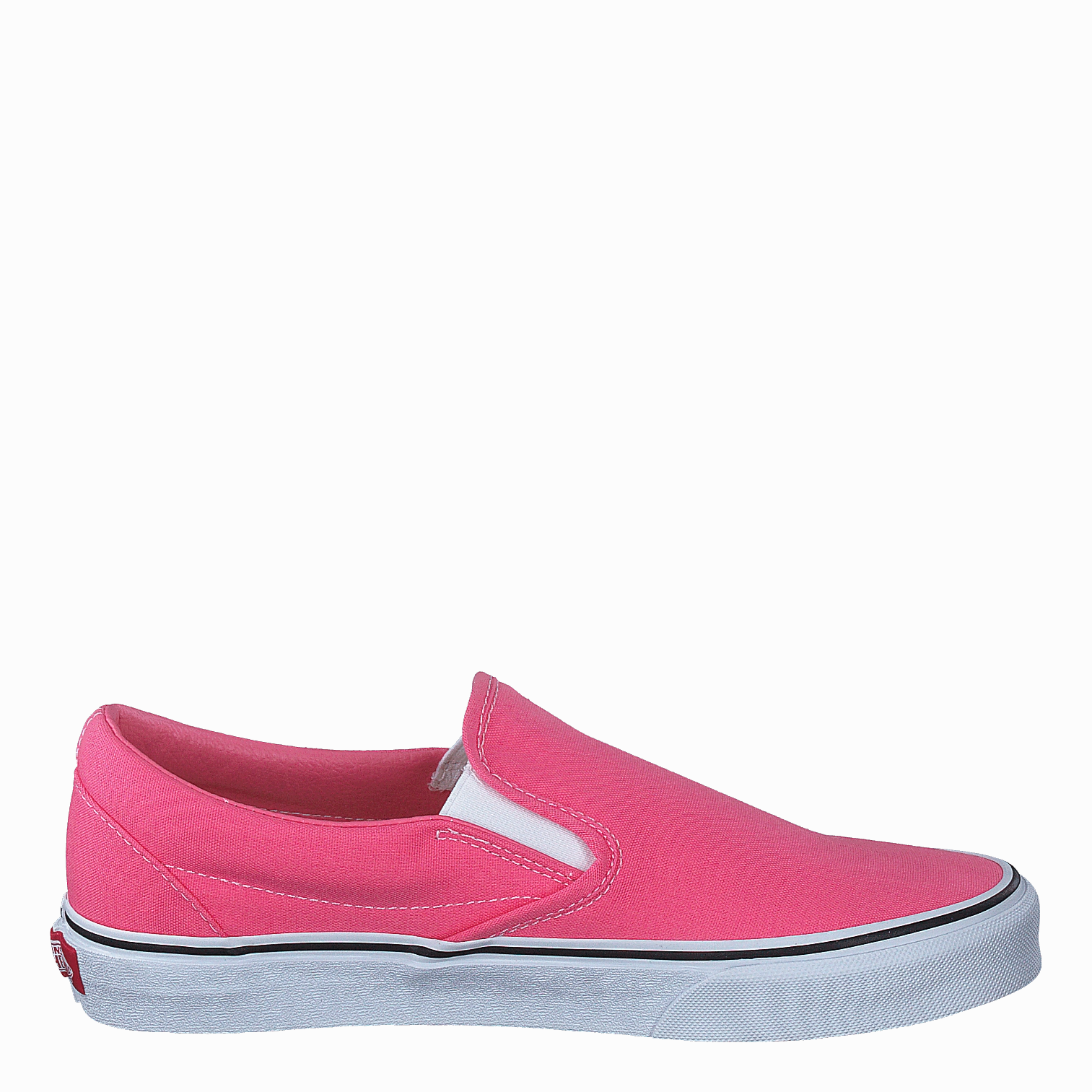 Travel Ready Travel Footwear Ua Classic Slip-On Pink Lemonade/True White
