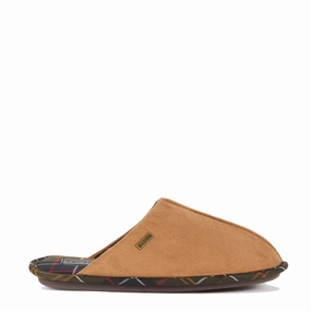 Sustainable Shoes Barbour Foley Slipper Camel
