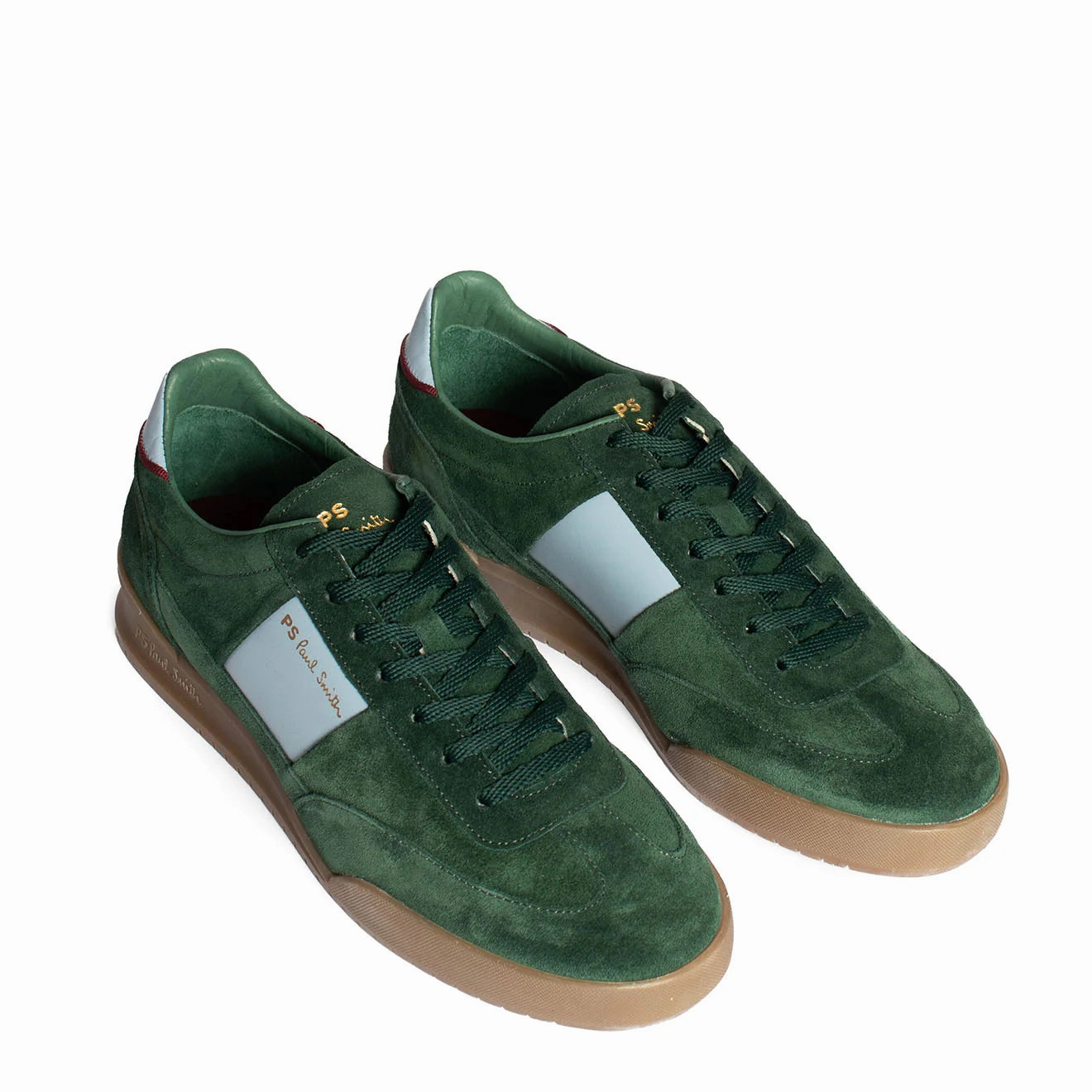 Paul Smith Dover Trainer Light Blue Emerald Green Sporty Style