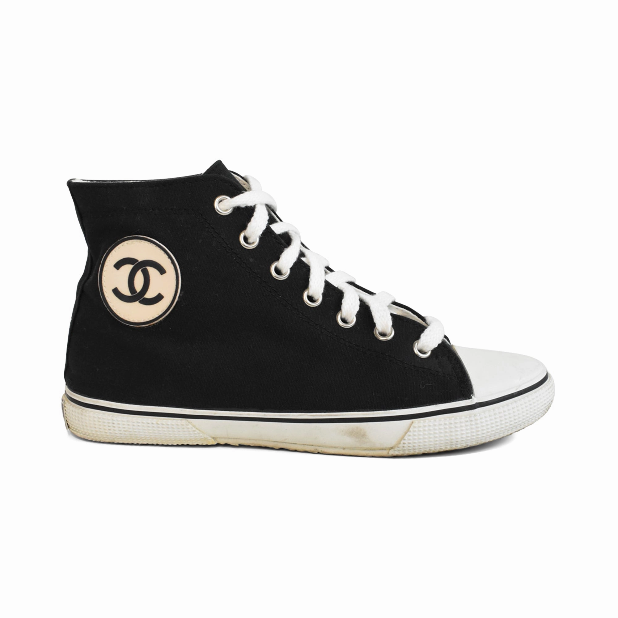 Chanel High-Top Sneakers - Women'S 38 Flexible