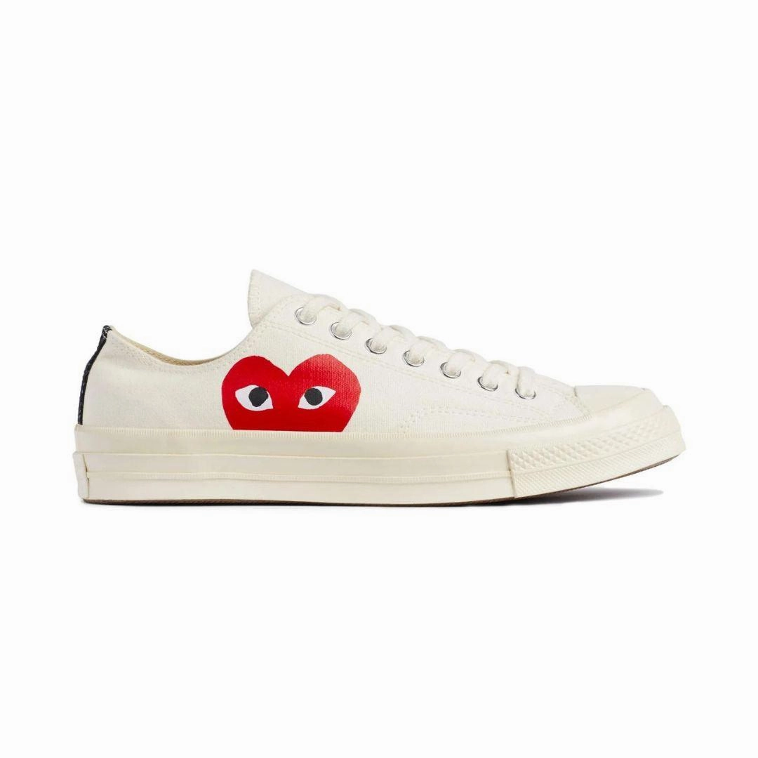 Shock Absorbing Versatile Footwear Play Comme Des Garcons X Converse Sneakers - Women'S 9