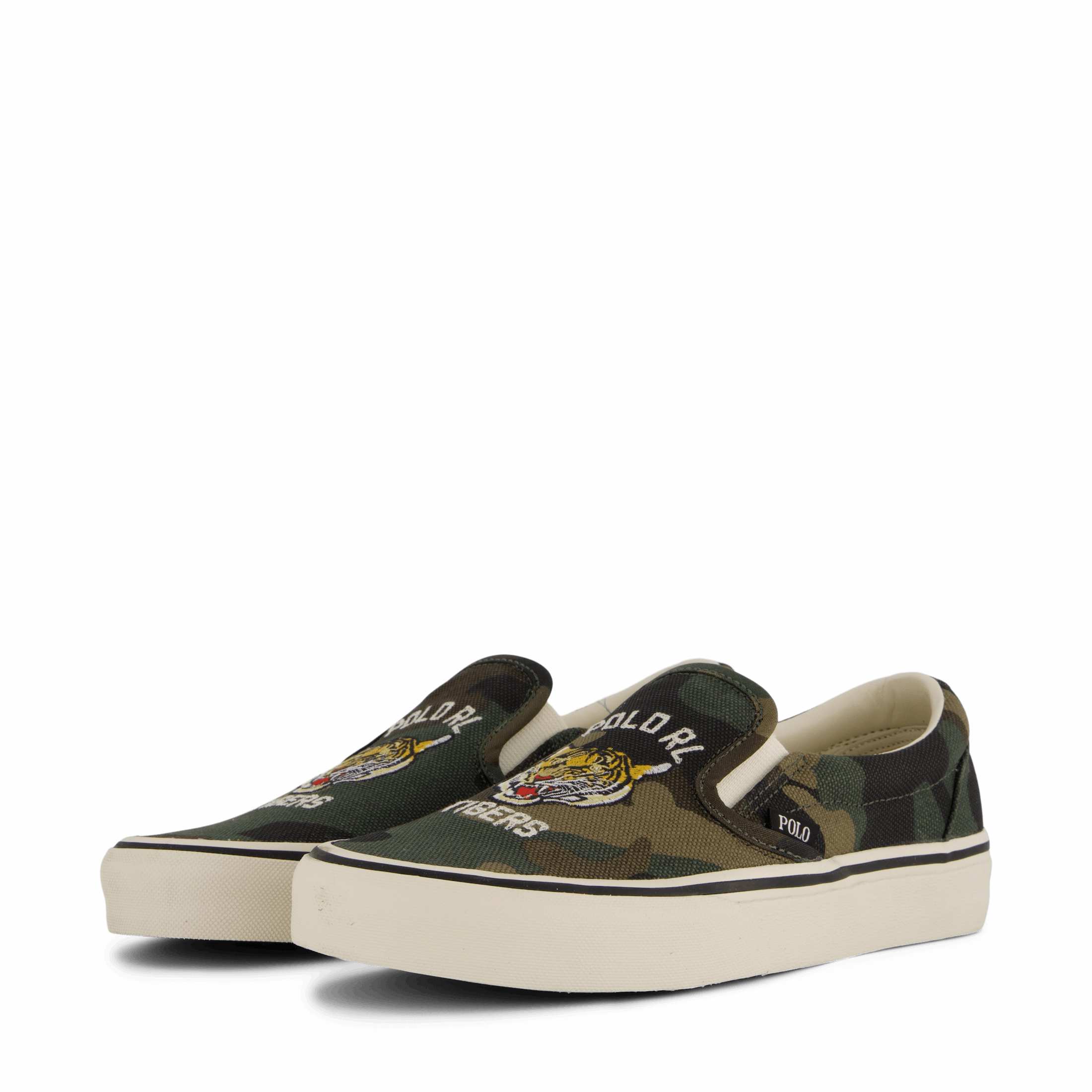 Keaton Camo Canvas Slip-On Sneaker Camo Tiger Supportive Shoes