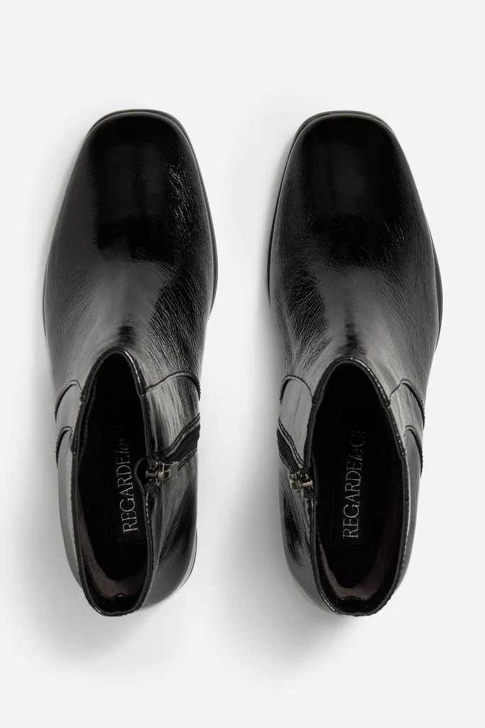 Regarde Le Ciel | Women'S Boots | Pilar Naplak Black | Black Orthotic Friendly Comfort Technology