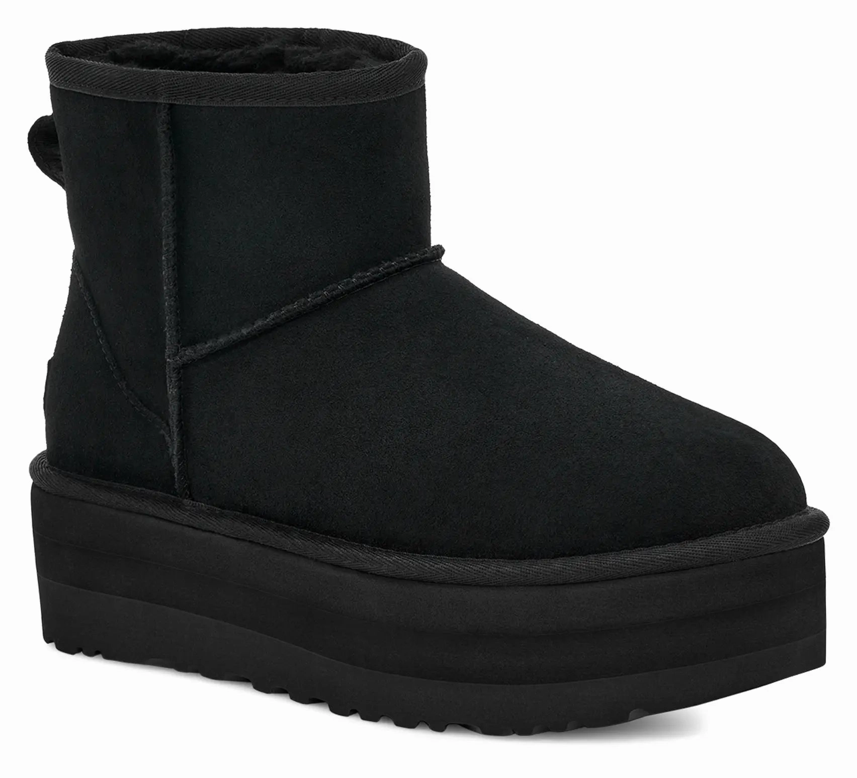 Grippy Traction Women??S Ugg Classic Mini Platform ?C Elevated Style With Iconic Comfort