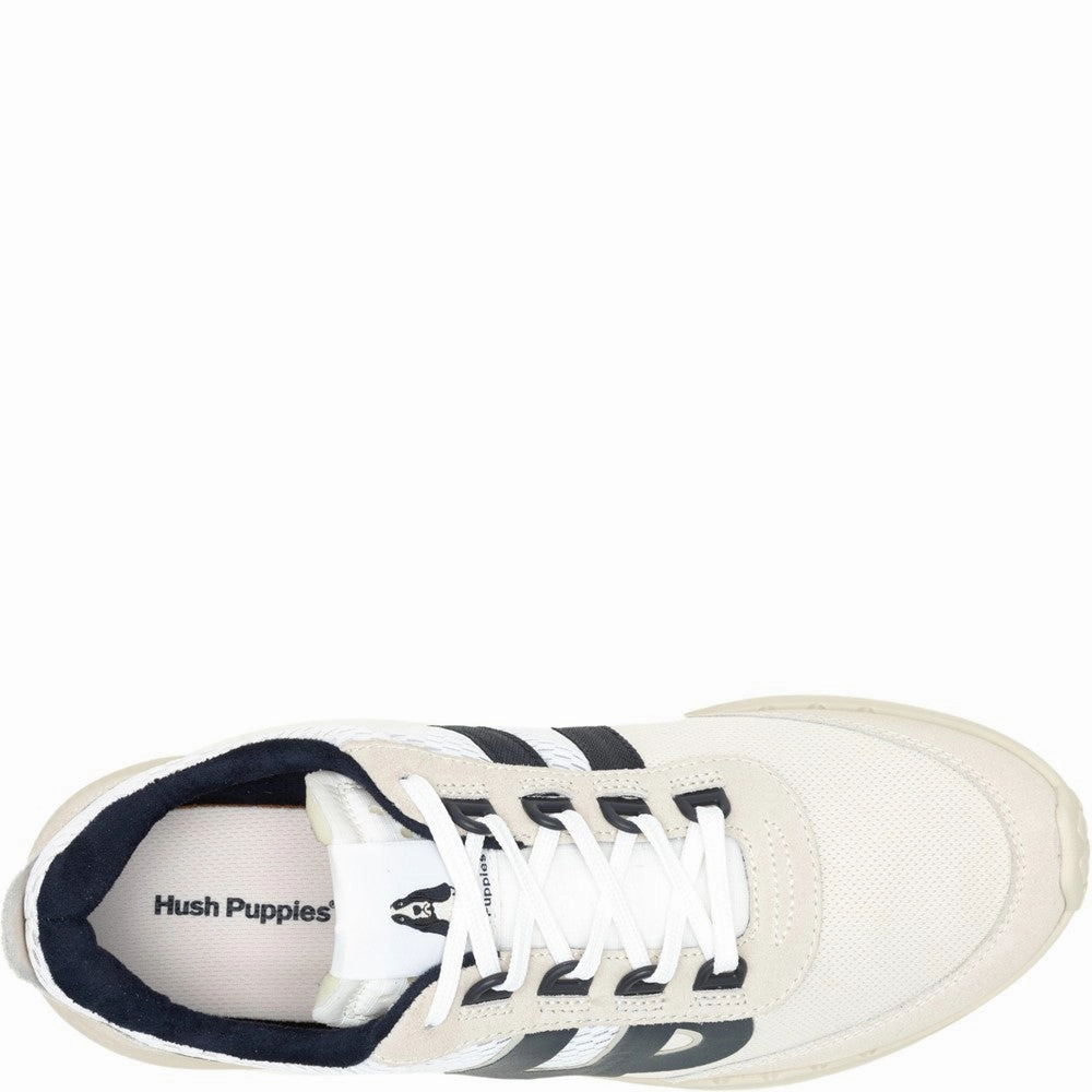 Pain Relief Grippy Traction Hush Puppies Seventy8 Retro Runner