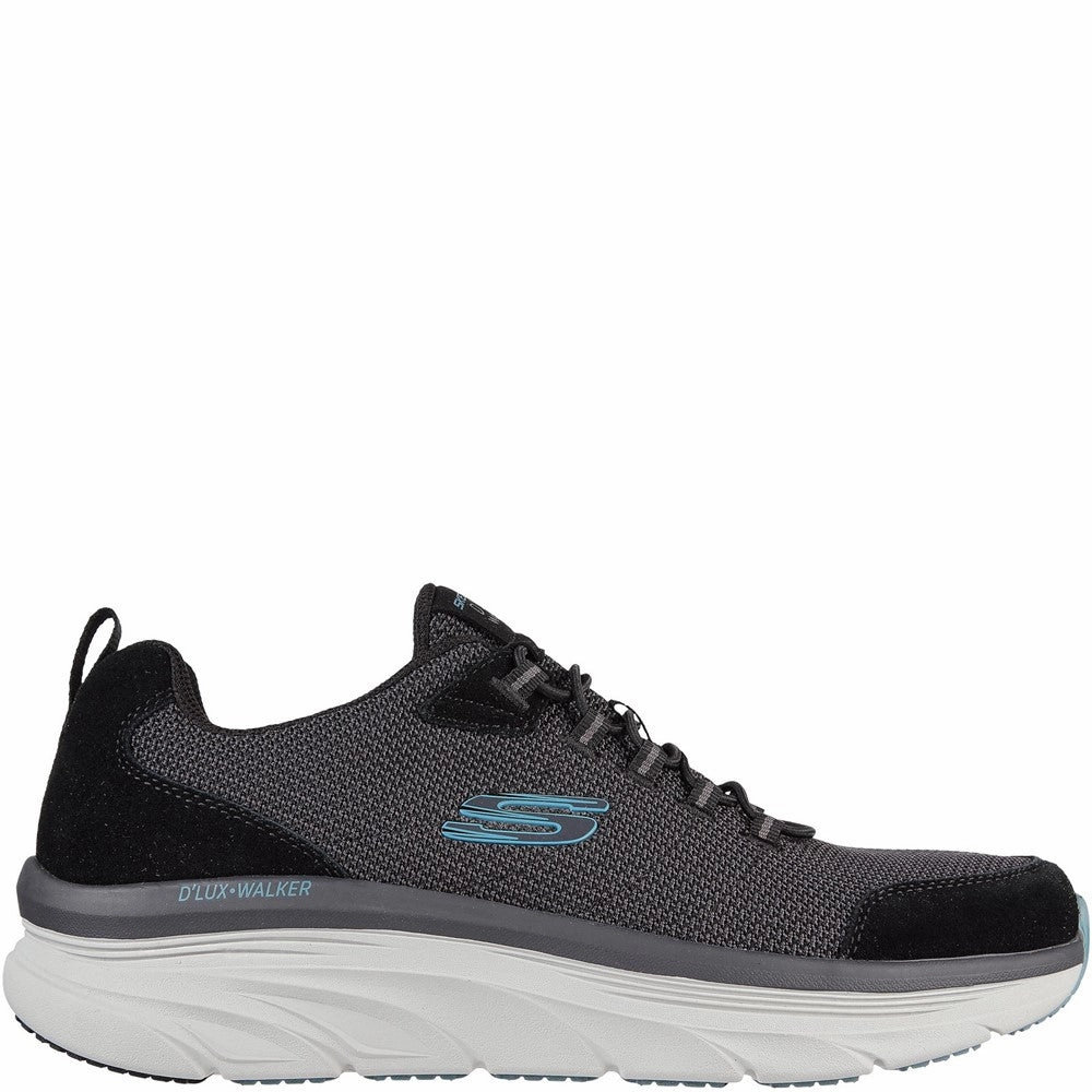 Moisture Wicking Walking Shoes Skechers Relaxed Fit D'Lux Walker Bersaga Slip On Trainer