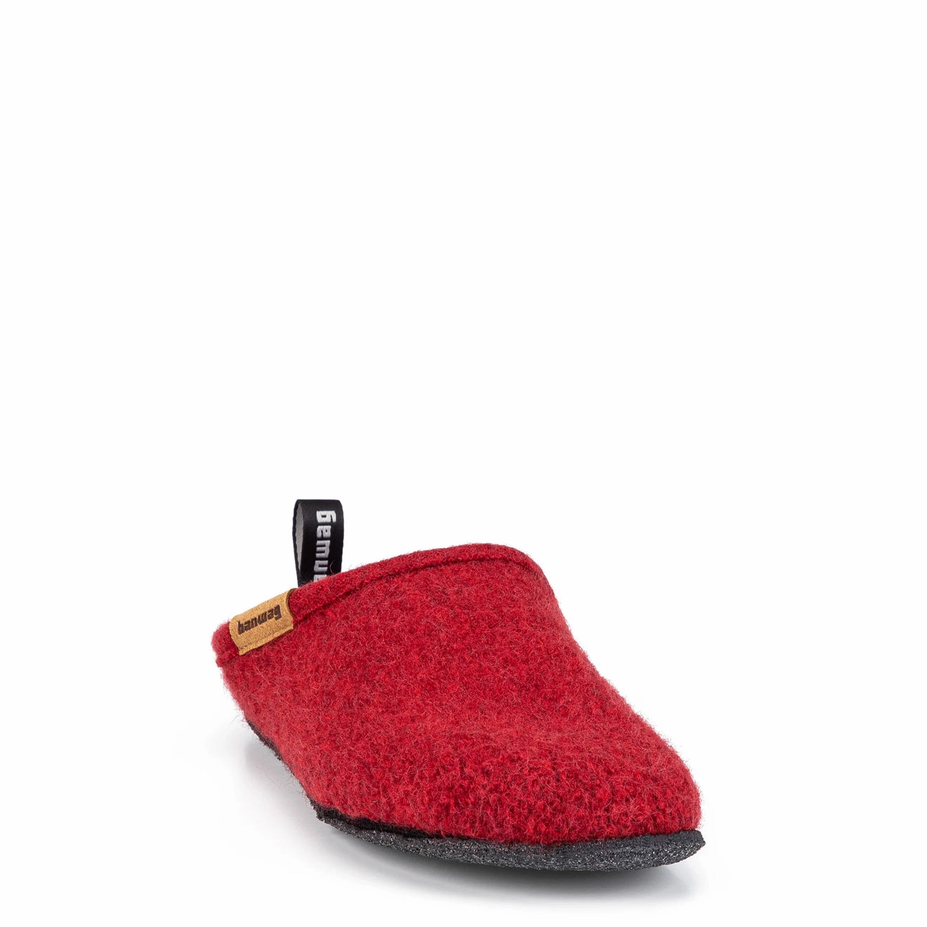 Odor Resistant Hanwag Cabin Loafer Wine Red