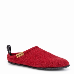 Hanwag Cabin Loafer Wine Red Supportive Shoes