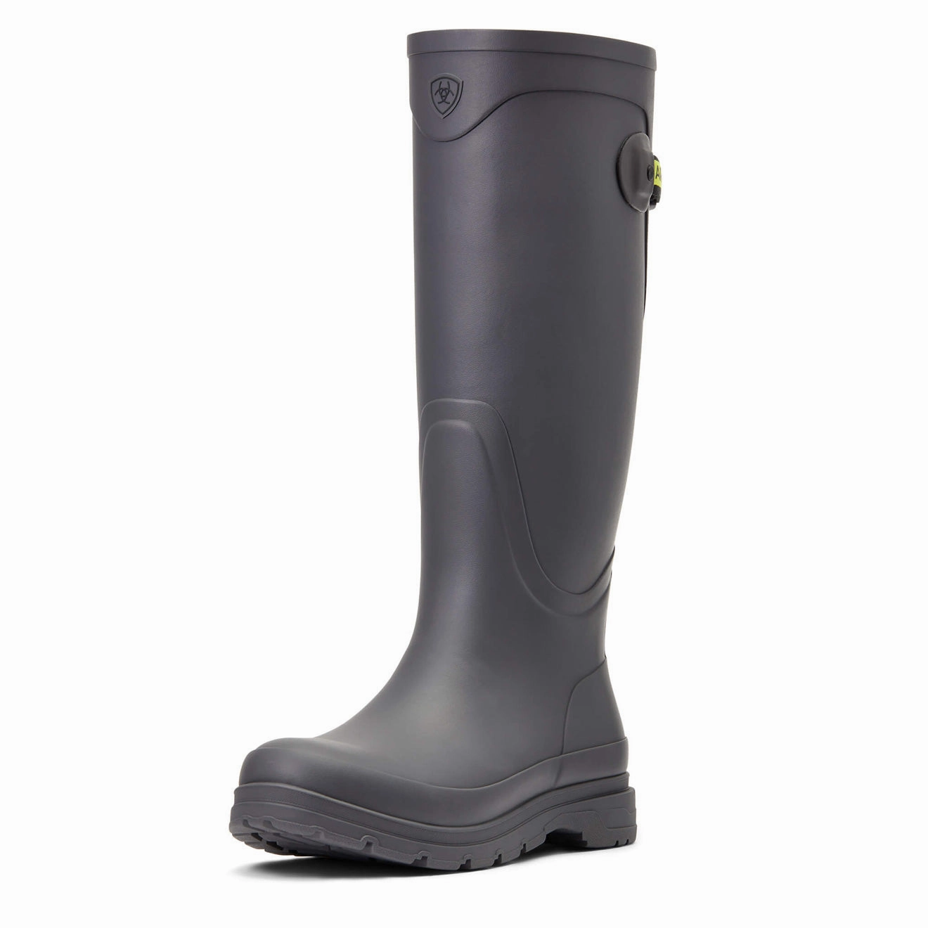 Ariat Womens Kelmarsh Rubber Wellington Grey Relaxed Fit Footwear