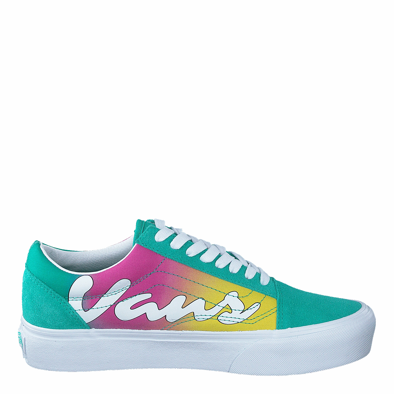Weather Ready Minimal Footwear Ua Old Skool Platform (Spring Fade)Atlantstrwht