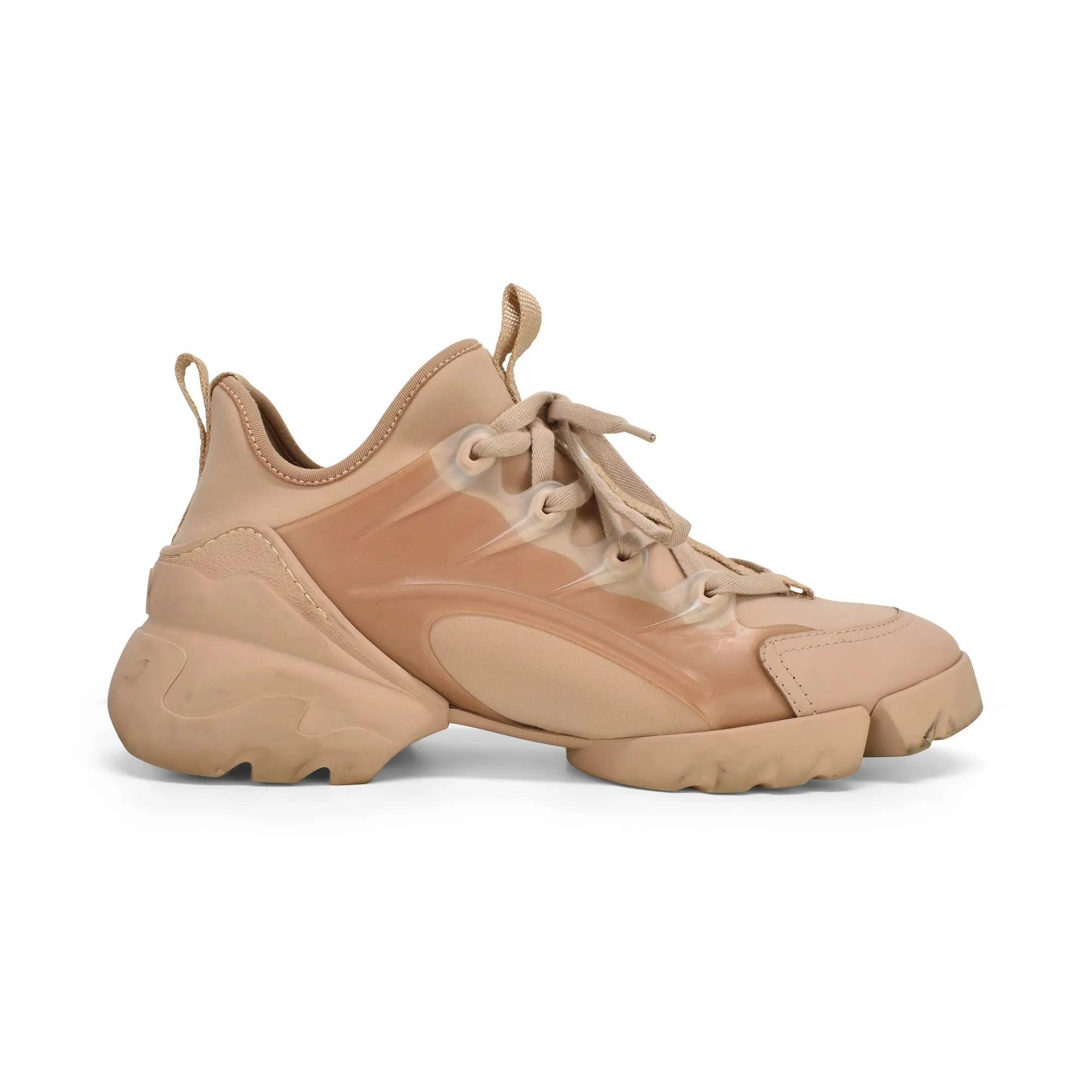 Christian Dior 'D-Connect' Sneakers - Women'S 38 Canvas Shoes
