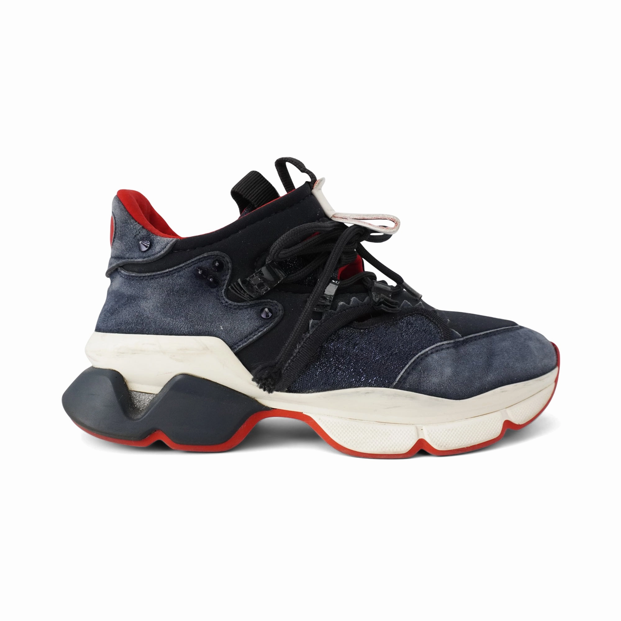 Christian Louboutin 'Red Runner' Sneakers - Women'S 39 Cushioned Arch Support