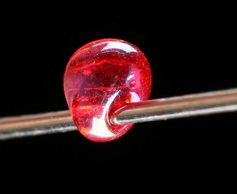 Hump Back Glass Beads