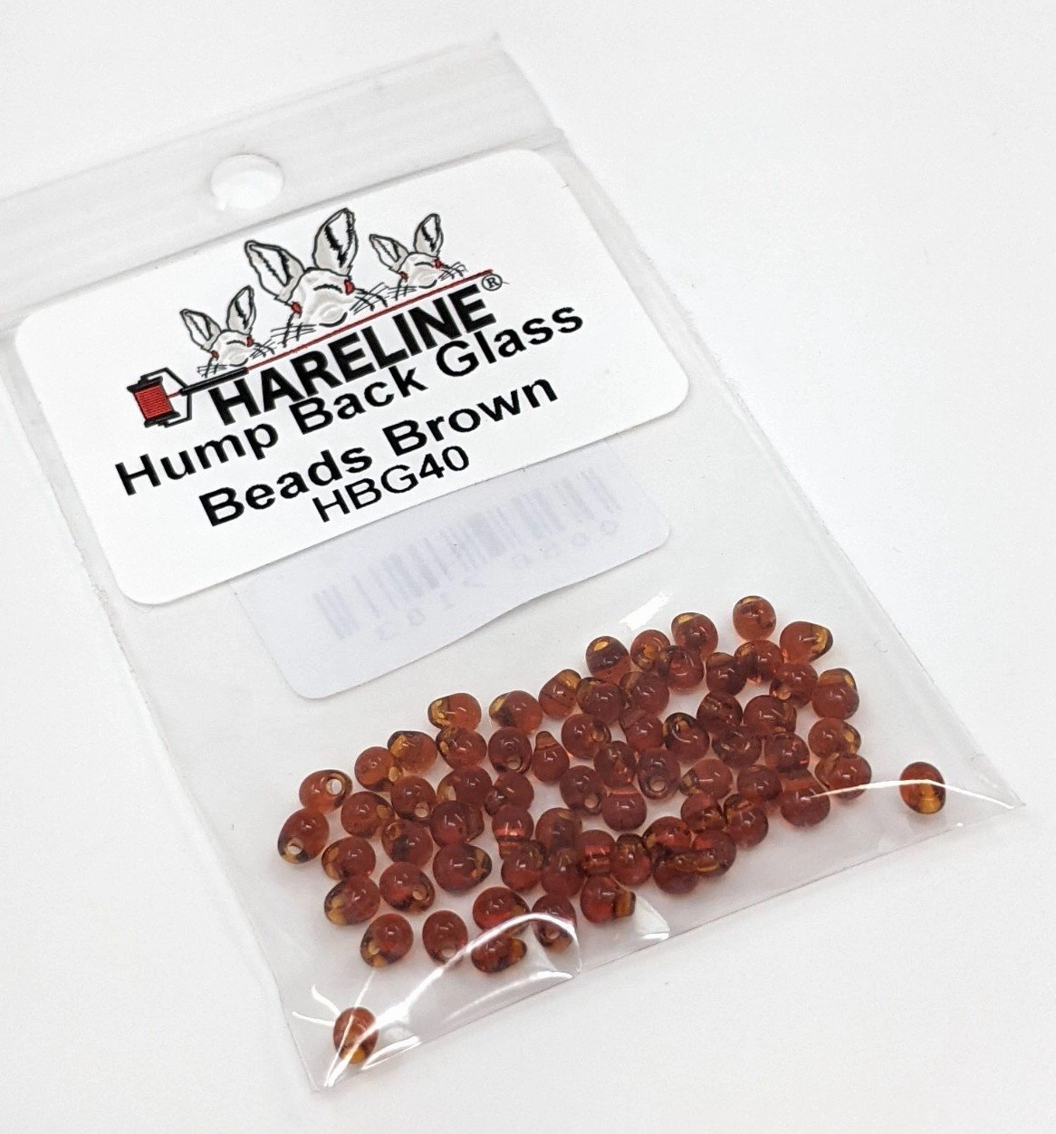 Hump Back Glass Beads
