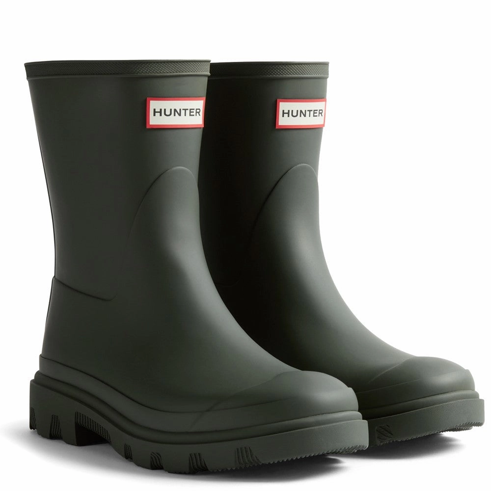 Hunter Downpour Short Boot Canvas Shoes Orthotic Friendly