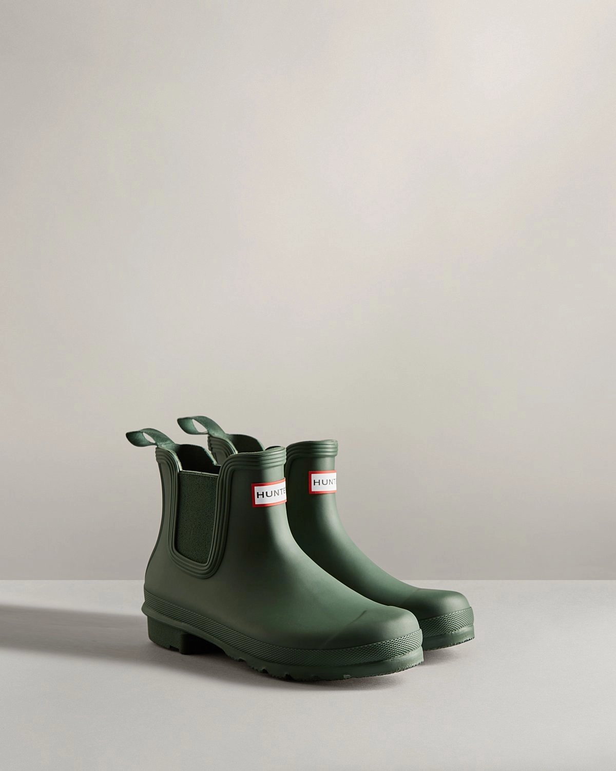 Hunter Women'S Original Chelsea Boots Hunter Green Wfs2078Rma Hgr Cushioned Insoles Comfortable Footwear