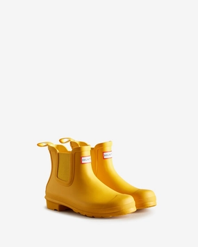 Ergonomic Hunter Women'S Original Chelsea Boots Yellow Wfs2078Rma Ryl