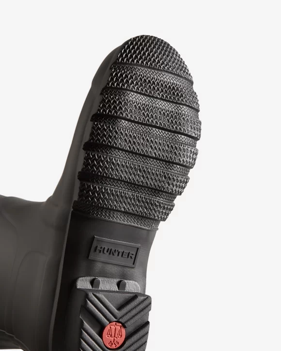 Hunter Women'S Original Tall Rain Boots Black Wft1000Rma Blk Sporty Style Grippy Soles