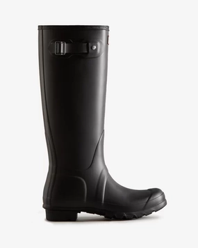 Travel Shoes Weather Resistant Hunter Women'S Original Tall Rain Boots Black Wft1000Rma Blk
