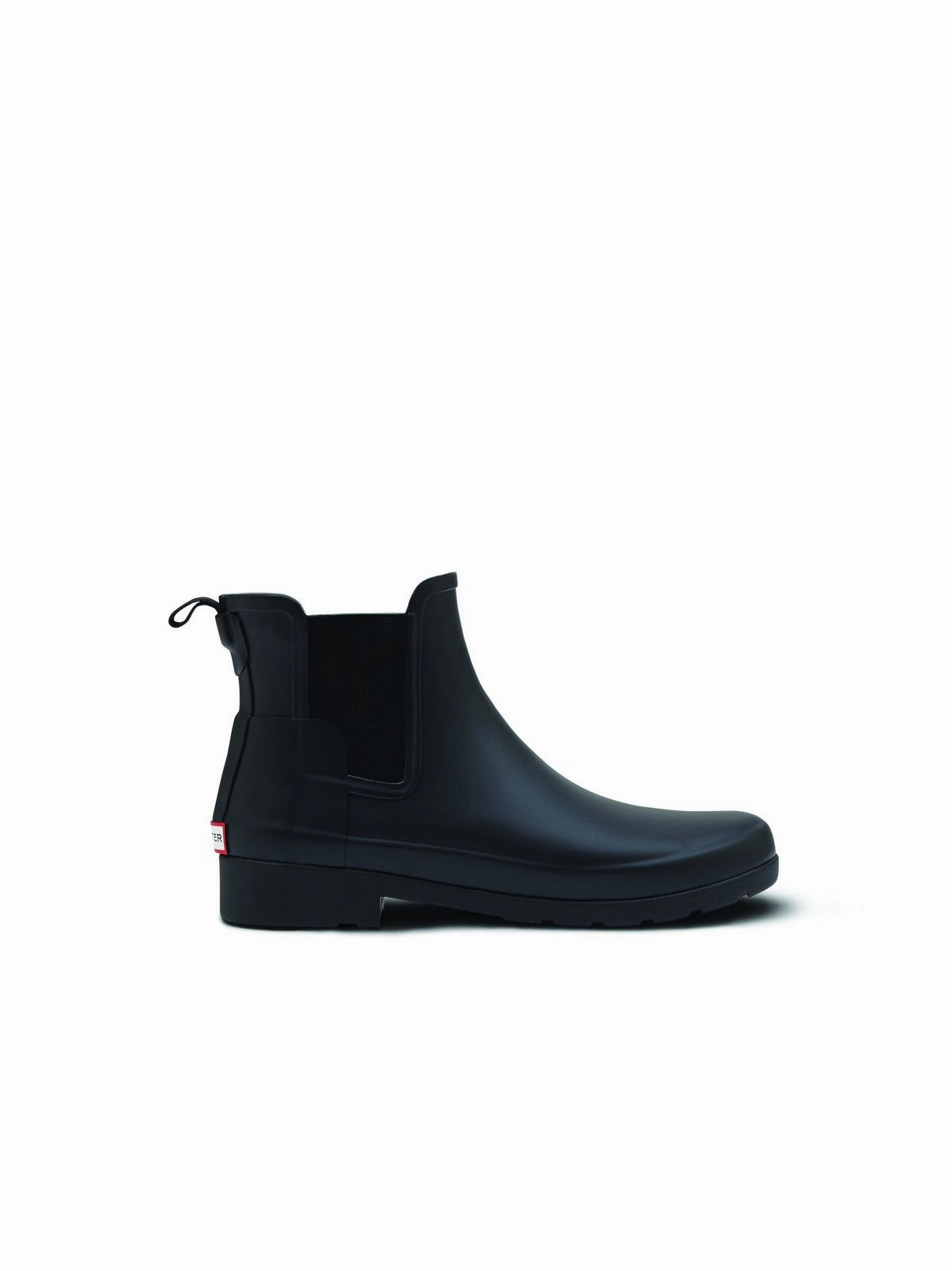 Sustainable Shoes Hunter Women'S Refined Slim Fit Chelsea Boots Black Wfs2201Rma Blk