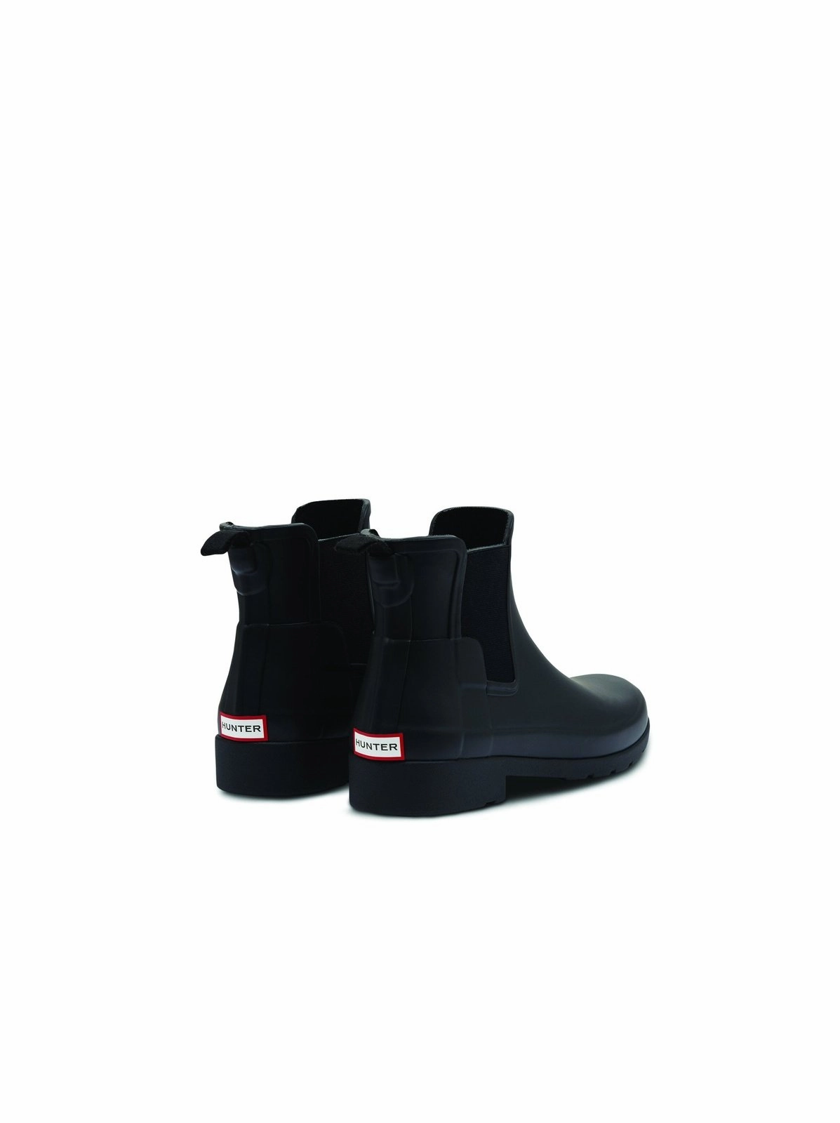 Versatile Style Hunter Women'S Refined Slim Fit Chelsea Boots Black Wfs2201Rma Blk
