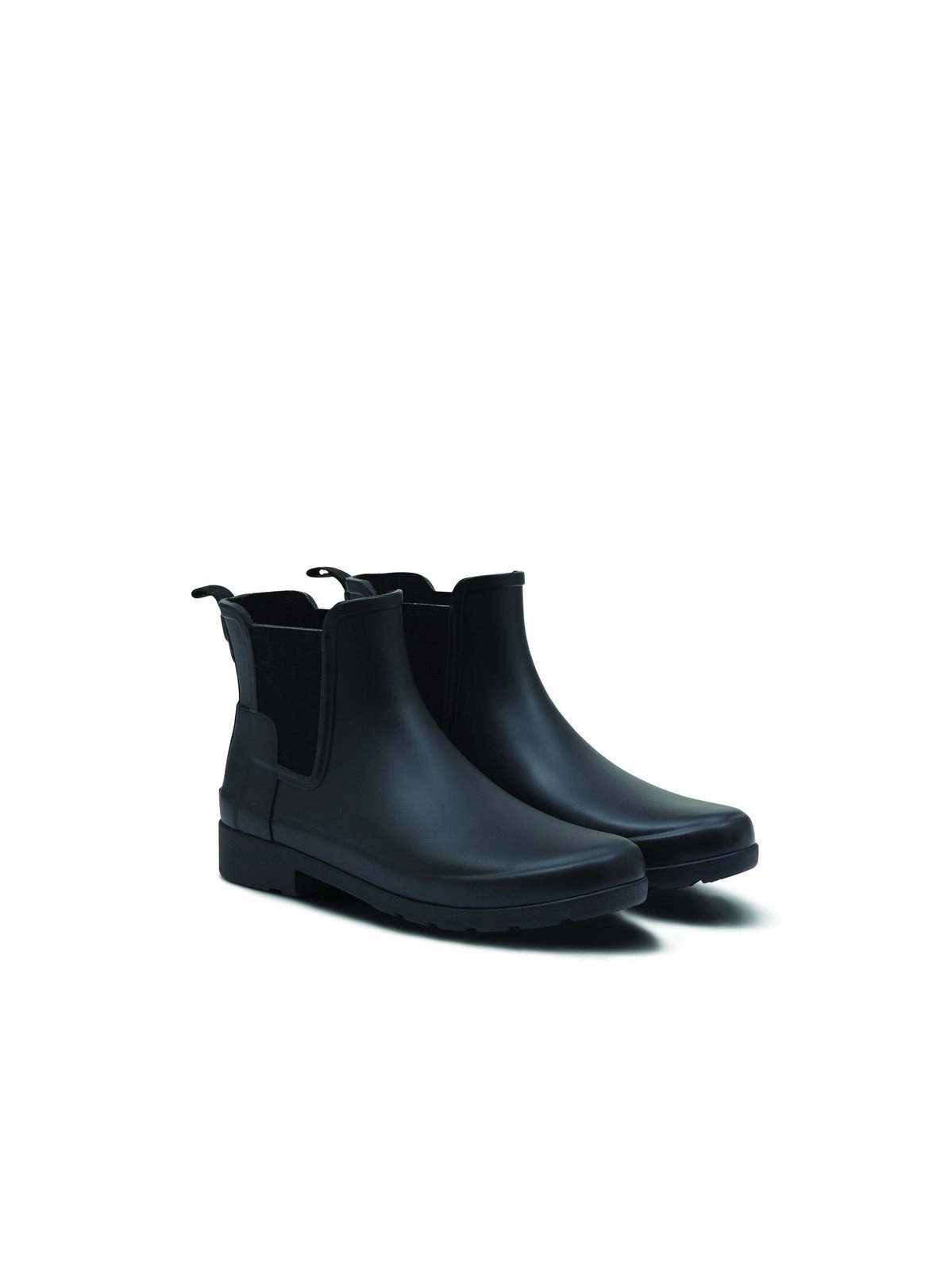 Smart Casual Footwear Odor Control Hunter Women'S Refined Slim Fit Chelsea Boots Black Wfs2201Rma Blk