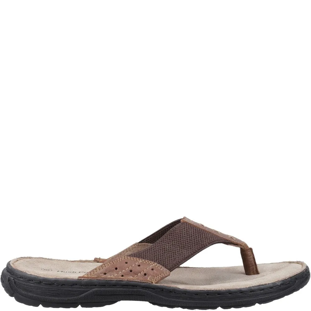 Stylish Footwear Hush Puppies Alan Toepost Sandal