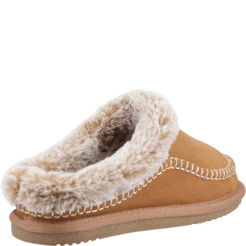 Grippy Soles Leather Shoes Hush Puppies Anika Slipper