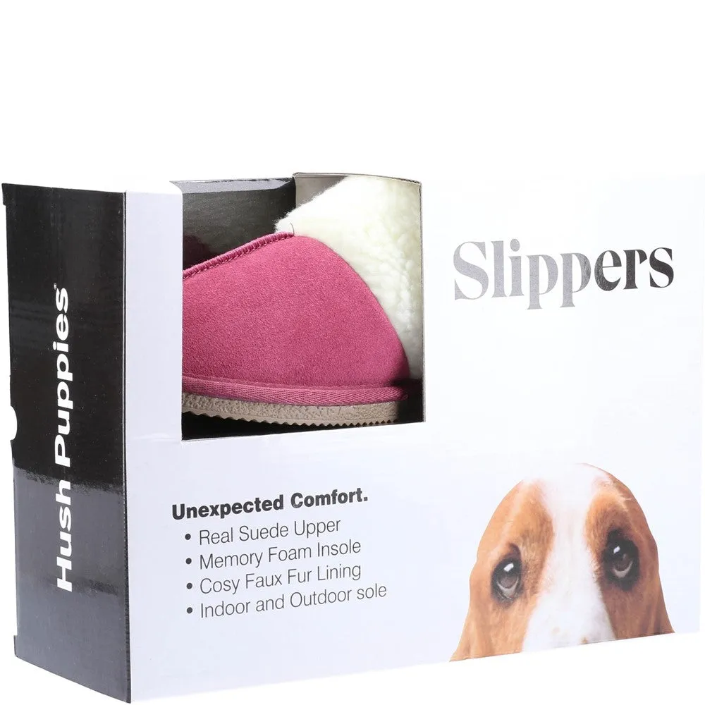 Hush Puppies Arianna Mule Slippers Pain Relief Comfort Technology
