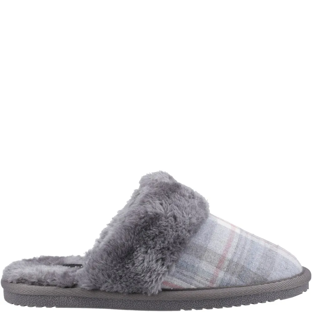 Hush Puppies Arianna Plaid Slipper Weather Ready